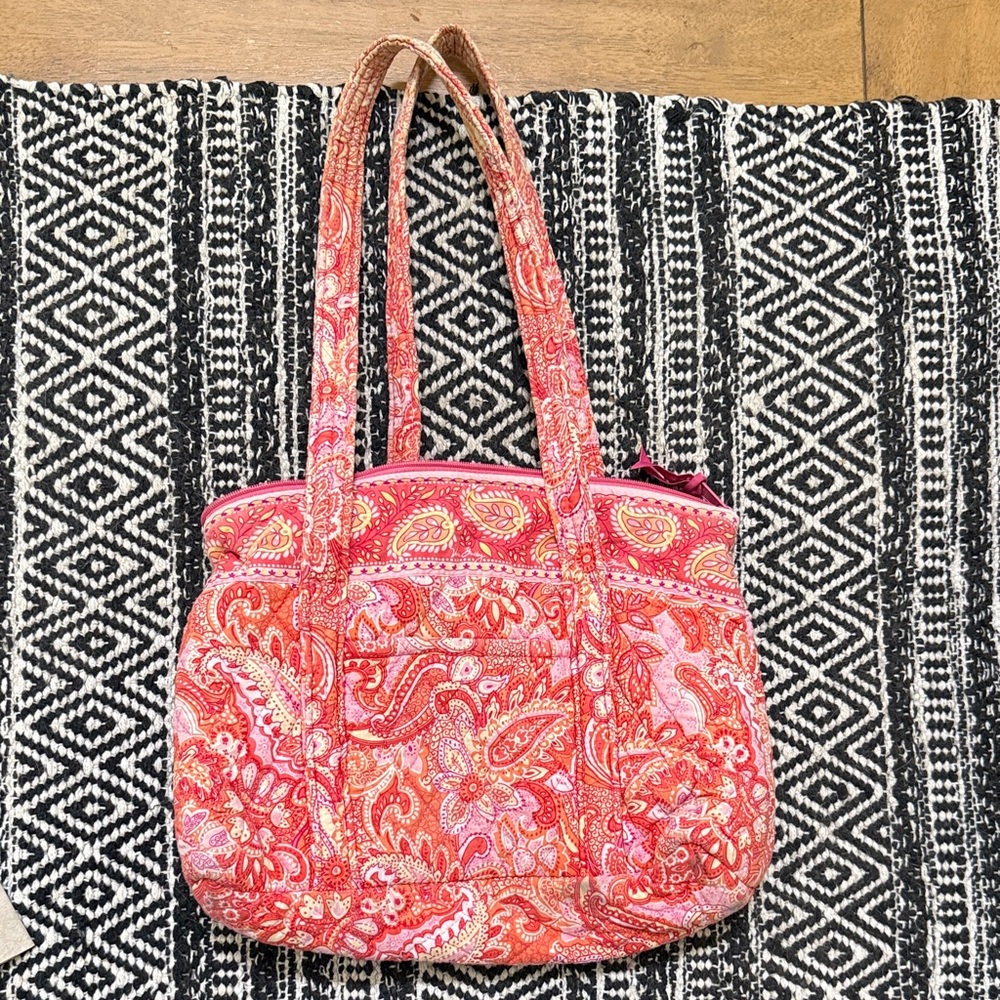 Vera Bradley Pink Paisley Shoulder Bag